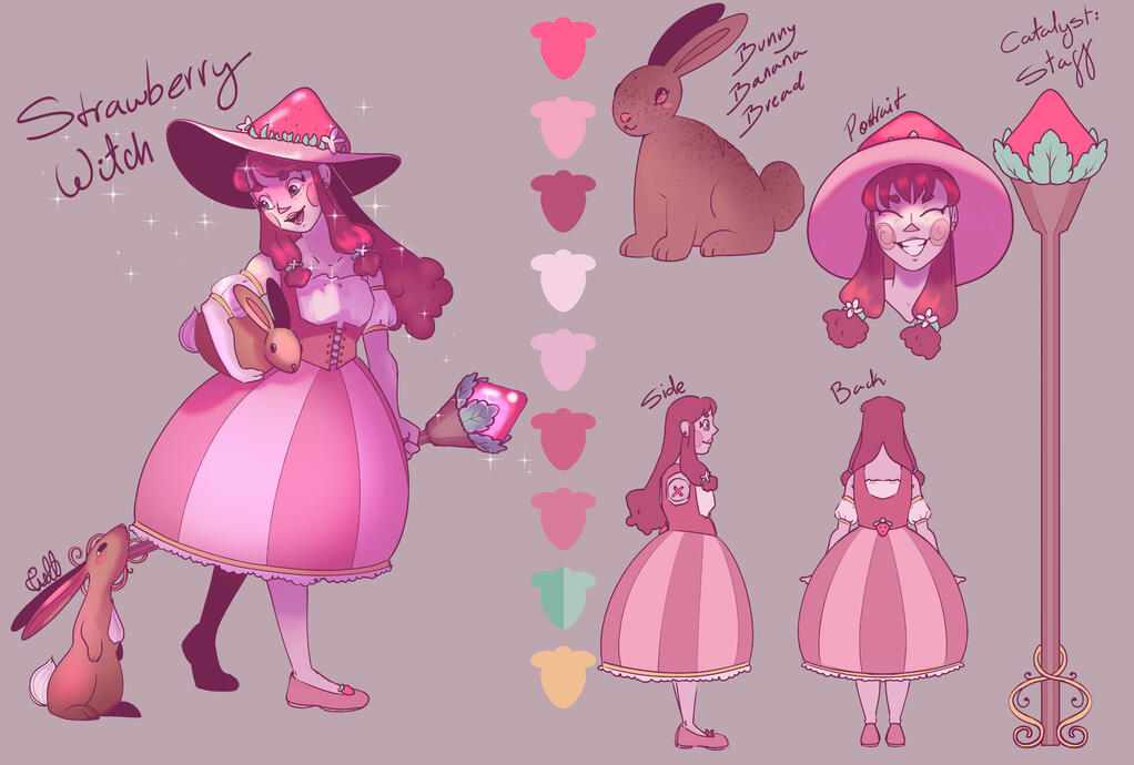 Strawberry - Character Design
